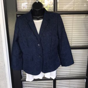 Vera Wang Star Design Blazer